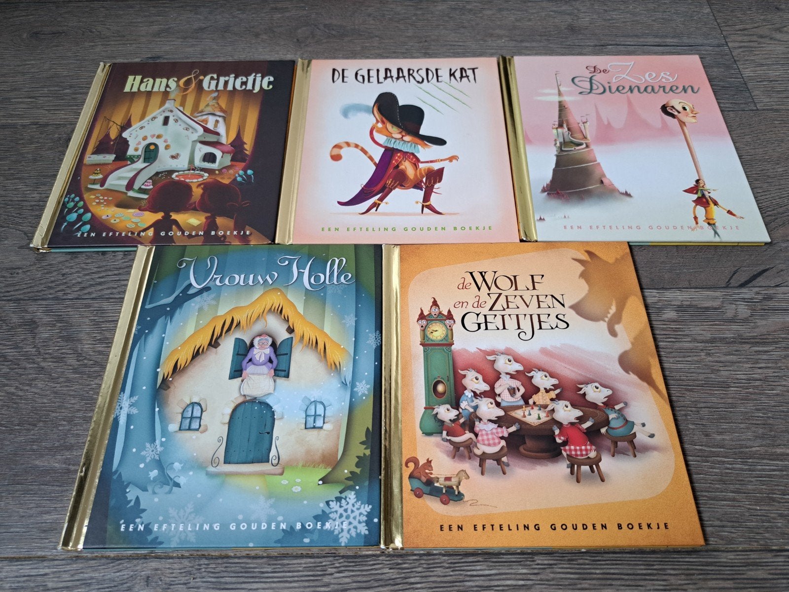 Efteling gouden boekjes, Boeken, Efteling, Ophalen of Verzenden, Zo goed als nieuw, Sprookjes