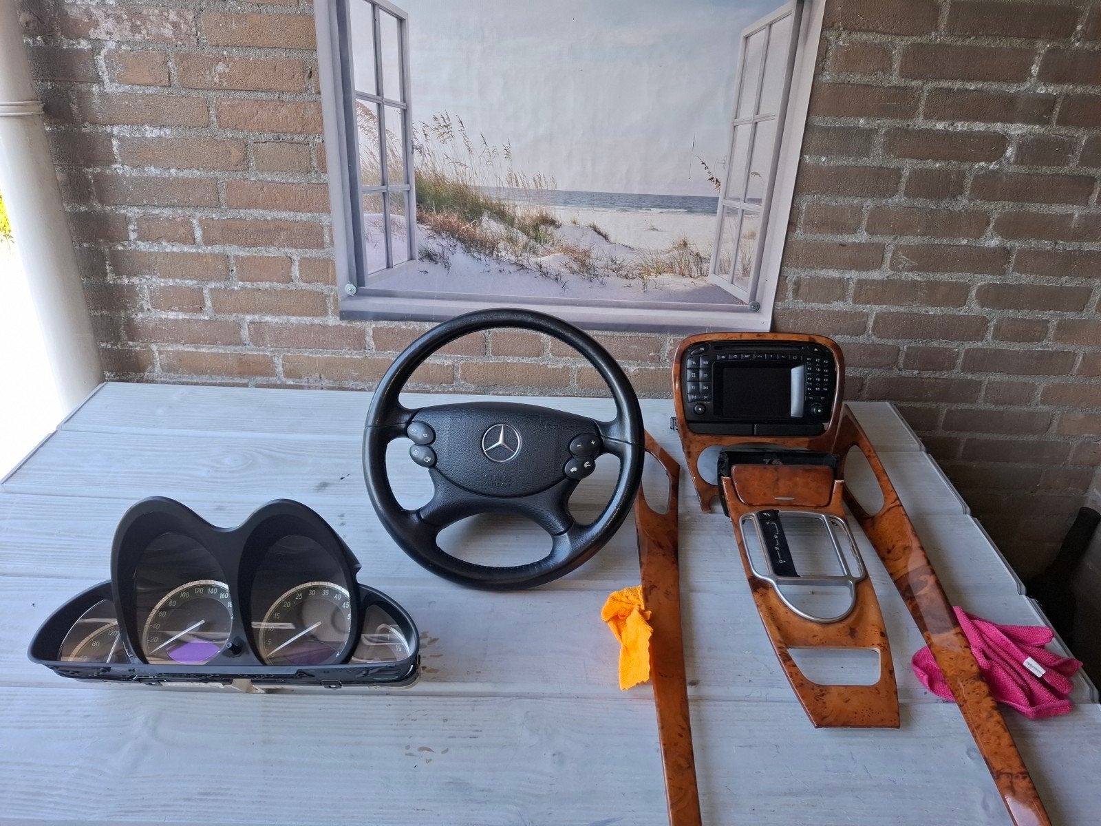 Mercedes SL R230 500 Interieurdelen en Stuur, Ophalen of Verzenden, Mercedes-Benz