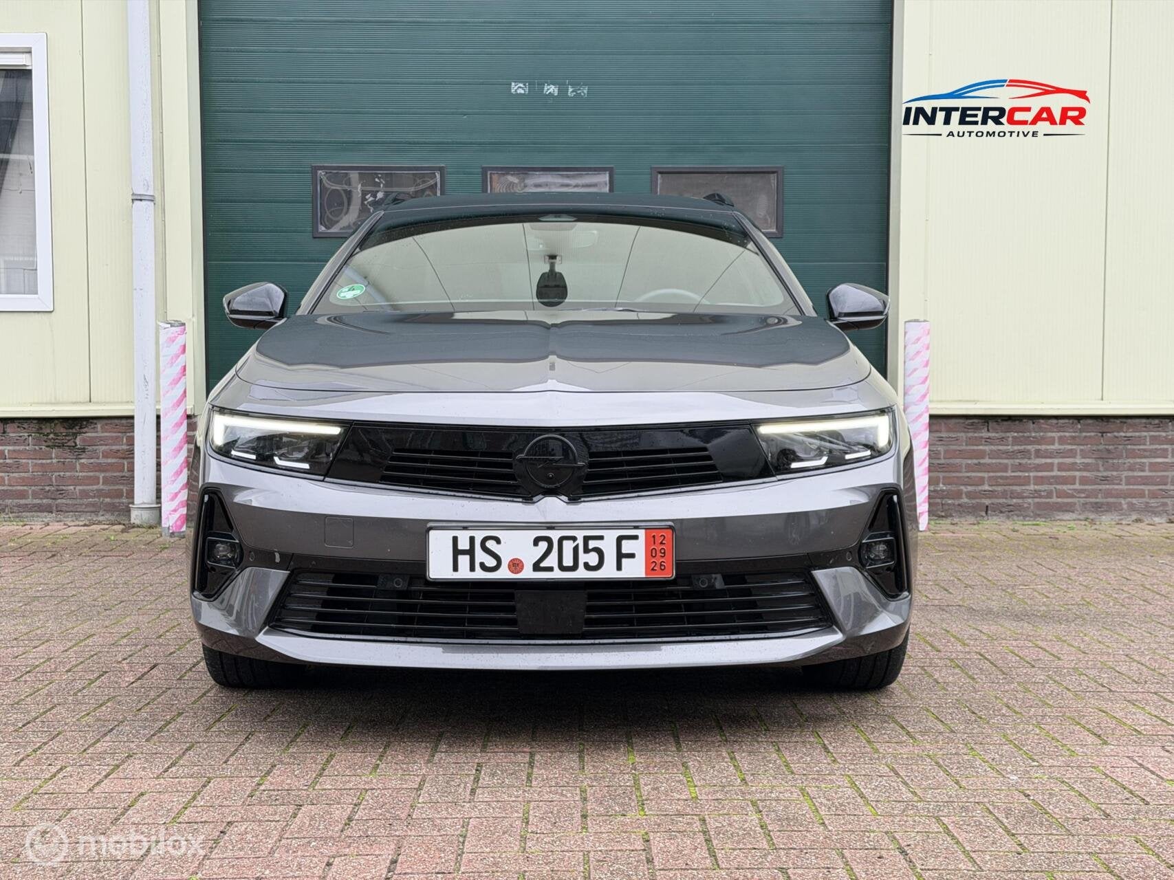 Opel Astra 1.5 Diesel GS Line*LED*Virtual*360*17*AUTOMATIK, Auto's, Gebruikt, Zwart, Navigatiesysteem, Leder en Stof