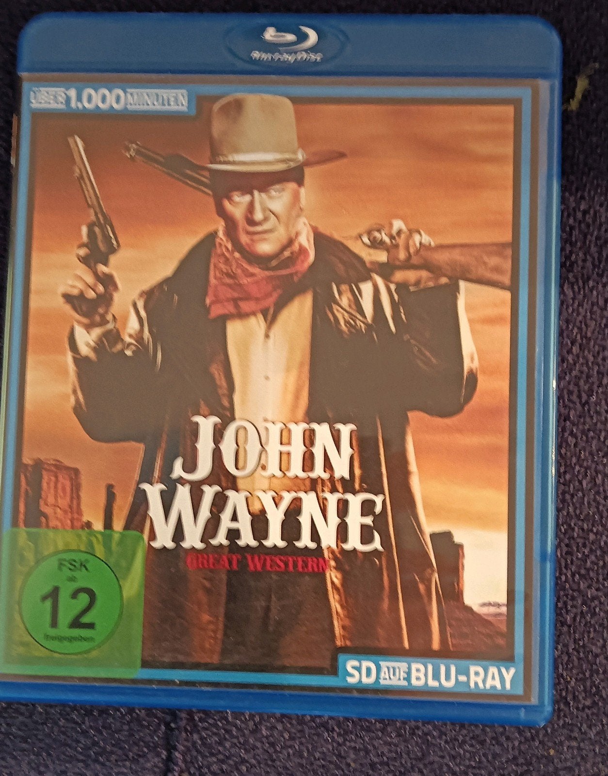 John Wayne collection bluray import, Ophalen of Verzenden, Zo goed als nieuw, Actie