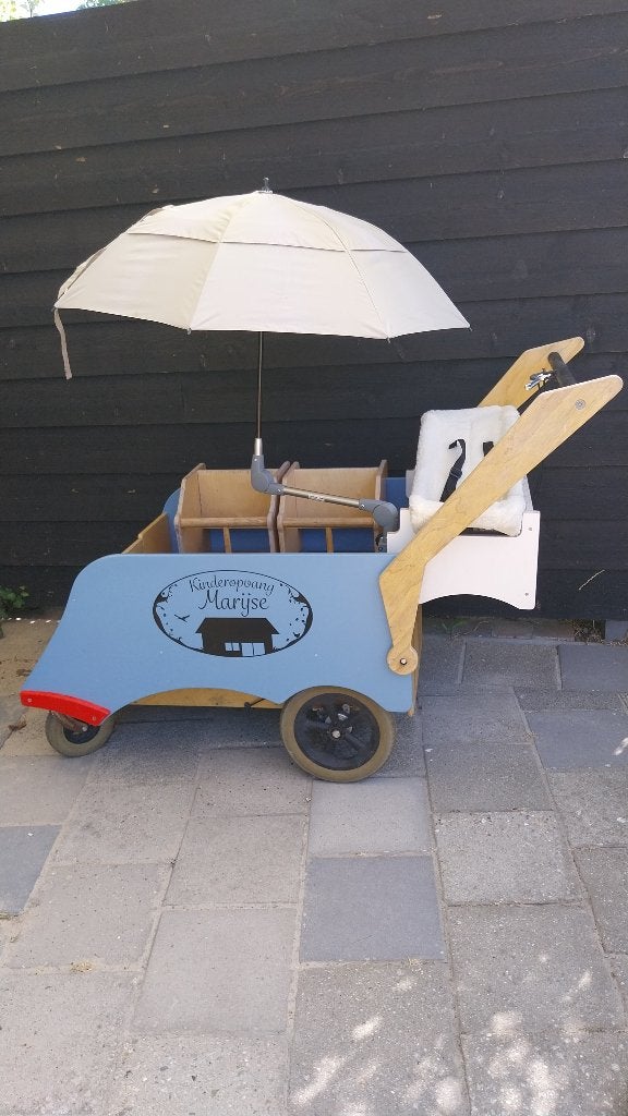 Castilo kinderwagen, Gebruikt, Verstelbare duwstang, Combiwagen, Ophalen