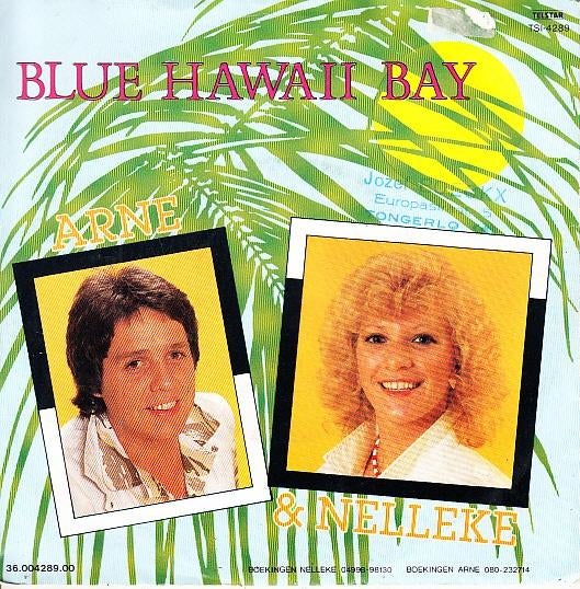 arne jansen & nelleke - blue hawaii bay ( piraat / 1985), Cd's en Dvd's, Vinyl Singles, Gebruikt, 7 inch, Ophalen of Verzenden