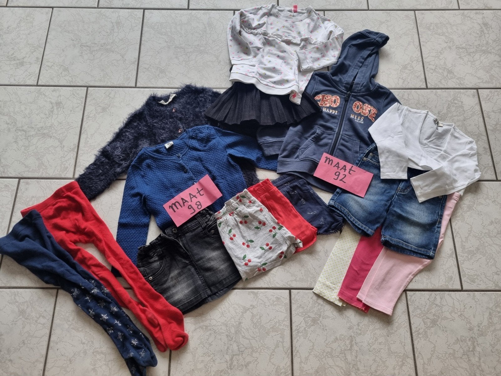 Kledingpakket meisje 92/98, Ophalen of Verzenden, Meisje