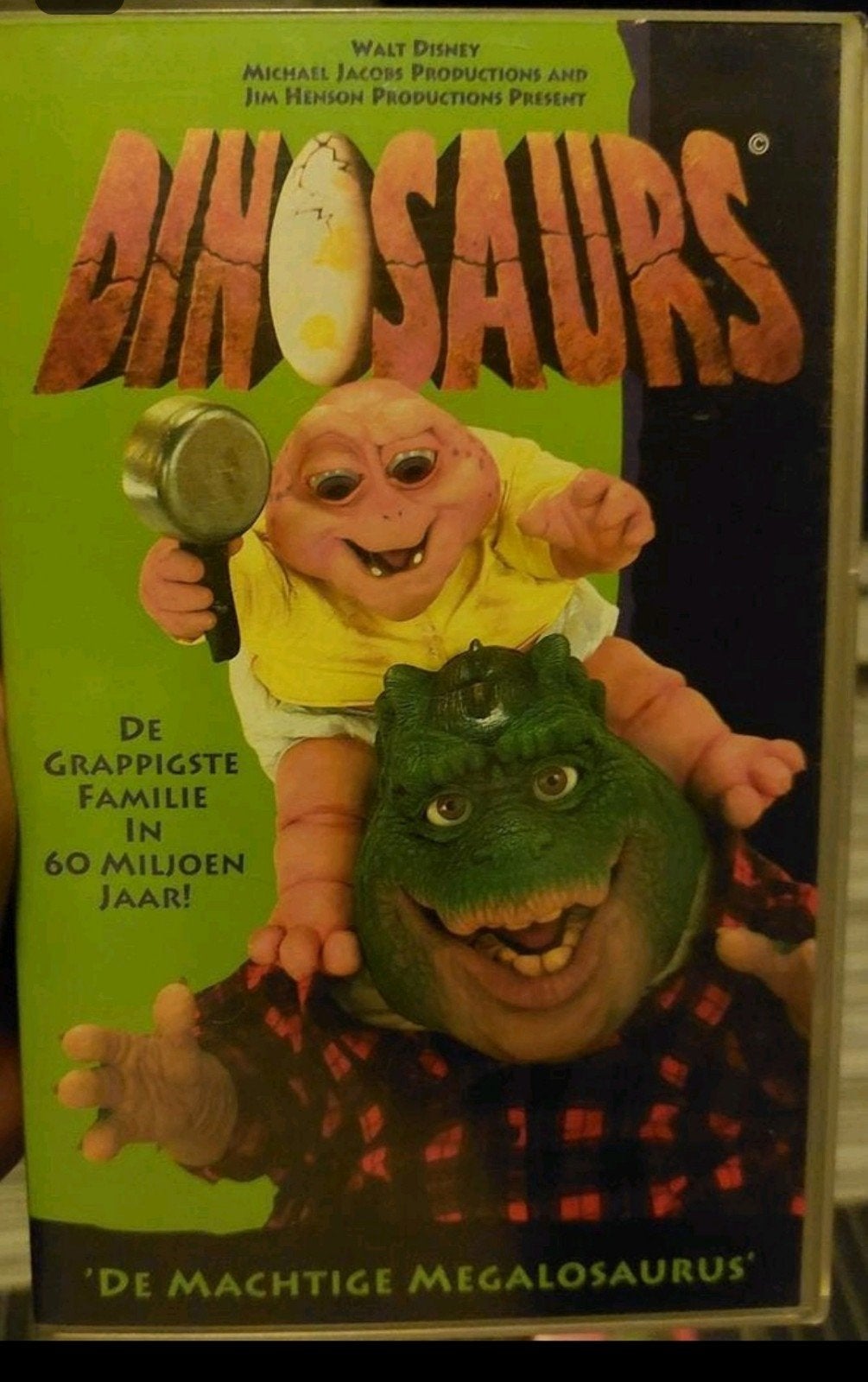 ⭐️dinosaurs⭐️🔝serie van jim henson vhs, Alle leeftijden, Ophalen of Verzenden, Gebruikt