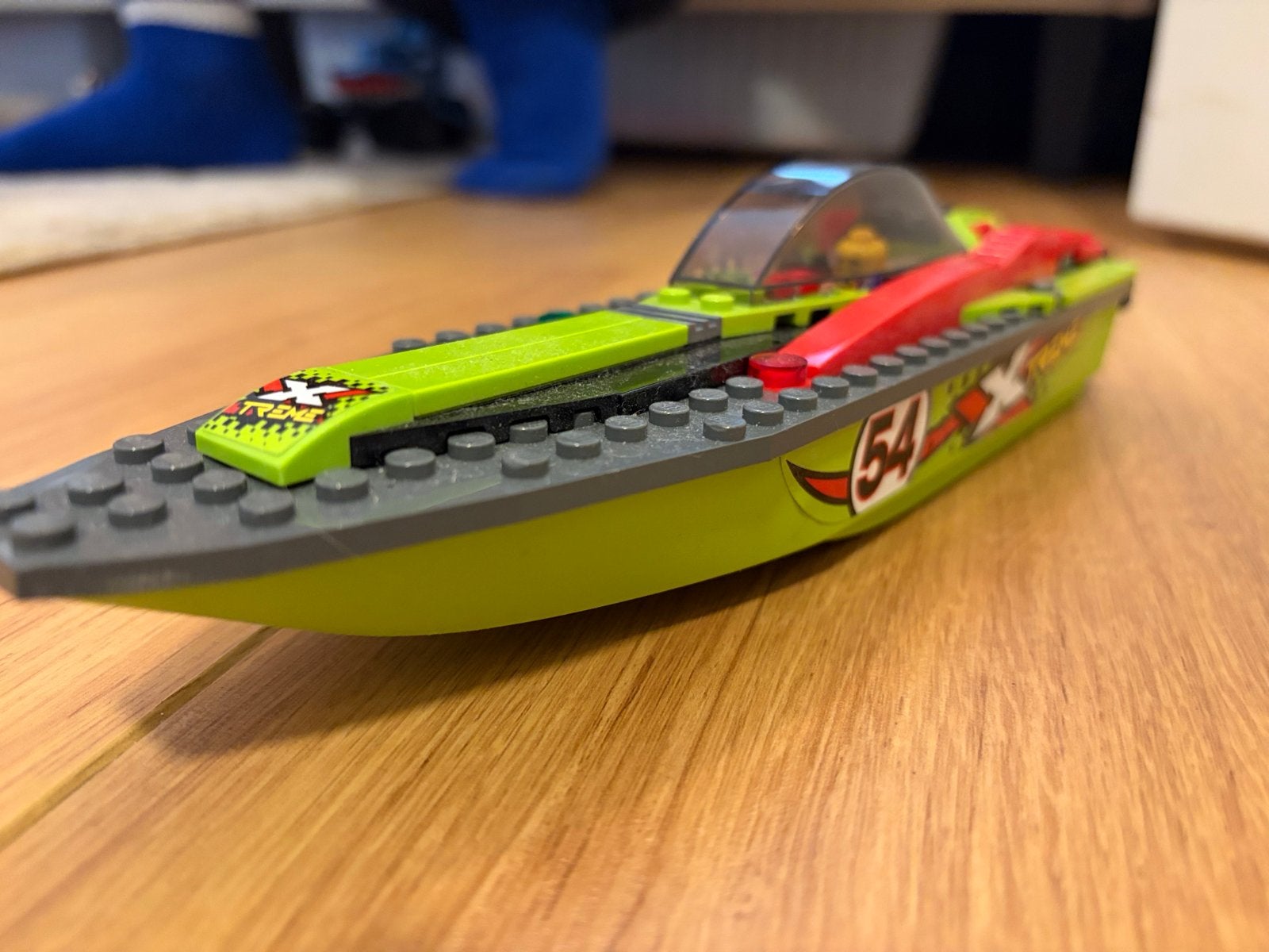 Lego Speedboot - X-Treme 54, Ophalen of Verzenden, Gebruikt