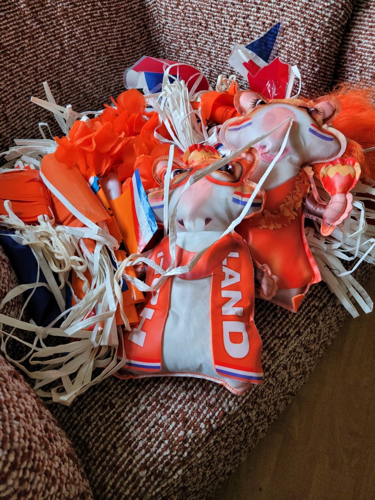 feest pakket orange, Ophalen, Oranje of Koningsdag