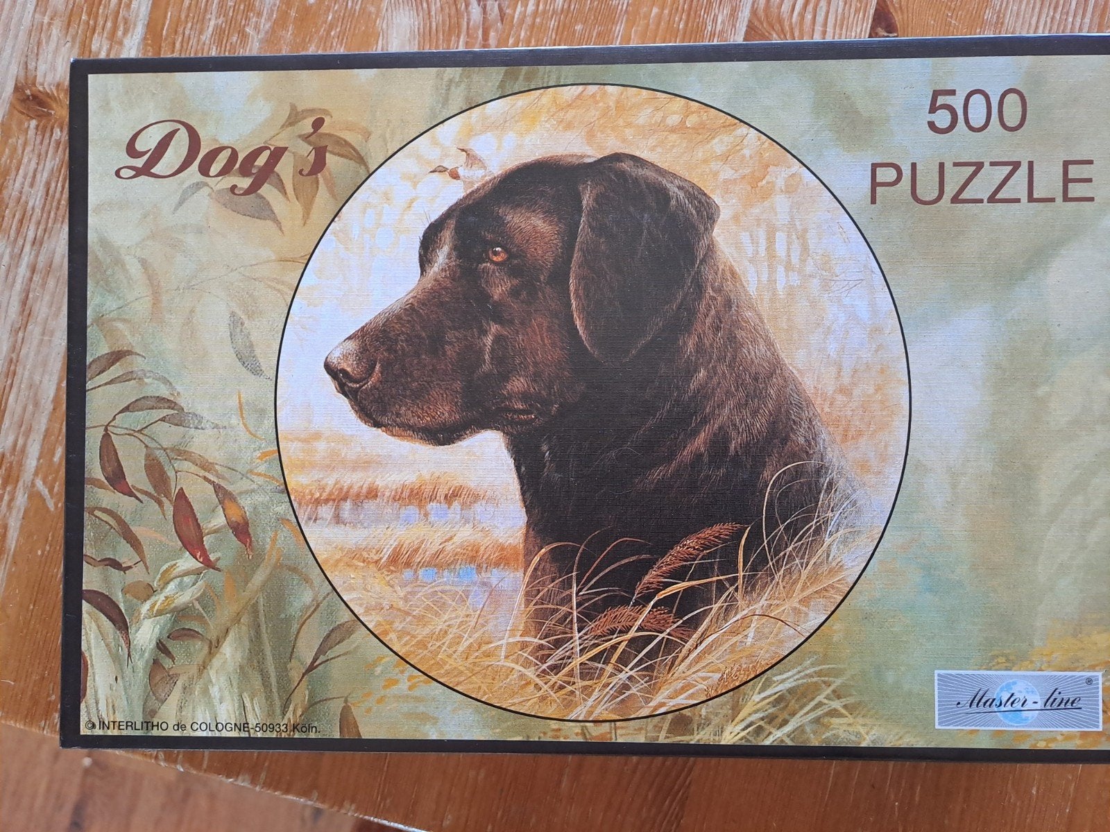 Legpuzzels 500 stukjes, afbeelding van hond, Ophalen of Verzenden, 500 t/m 1500 stukjes, Zo goed als nieuw, Legpuzzel