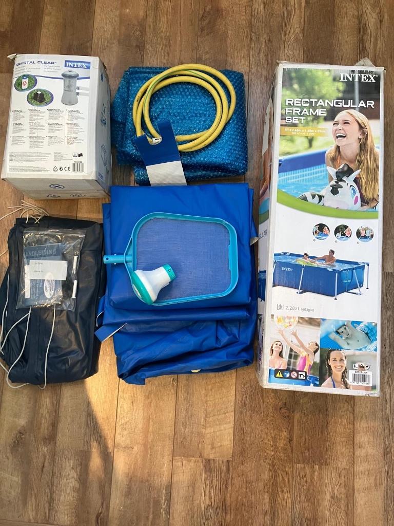 Intex Zwembad en toebehoren, Ophalen, Gebruikt, Minder dan 80 cm, Minder dan 200 cm