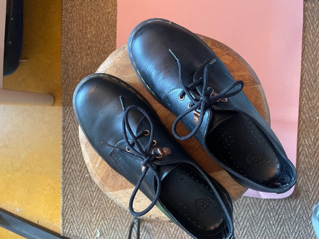 Dr. Martens laag model, Zwart, Lage of Enkellaarzen, Ophalen of Verzenden, Dr. Martens