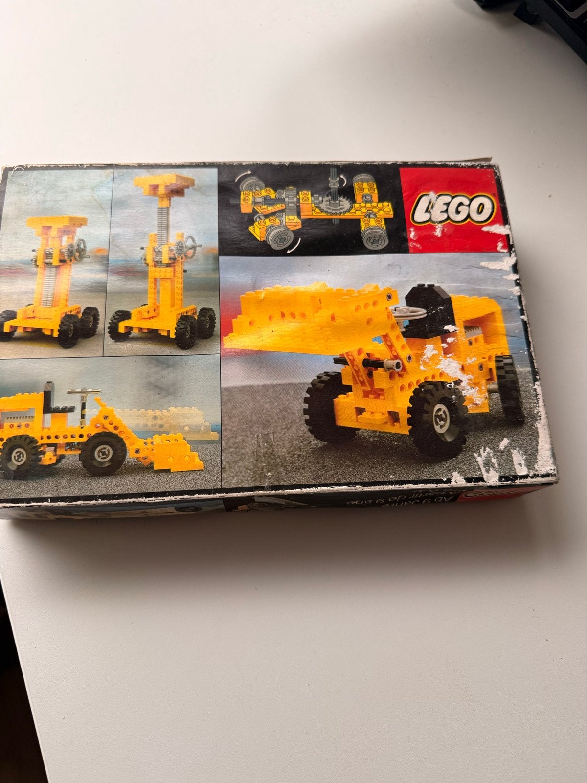 Vintage LEGO Technic Set 858 - Bulldozer/Graafmachine (1978), Gebruikt, Lego, Ophalen of Verzenden, Complete set