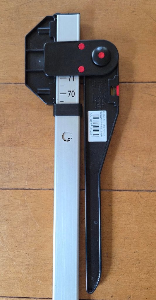 Maatstok De Luxe Aluminium, Ophalen of Verzenden, Zo goed als nieuw, Overige disciplines