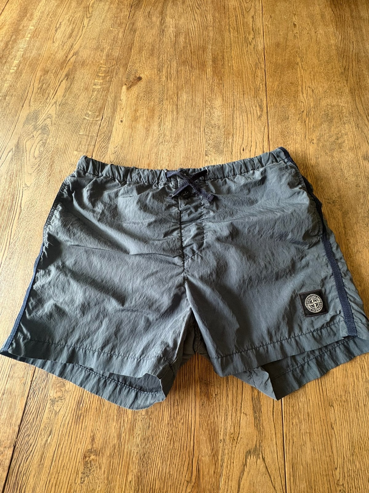 Stone Island zwembroek donkerblauw maat S, Ophalen of Verzenden, Maat 46 (S) of kleiner, Blauw, Zwemshort