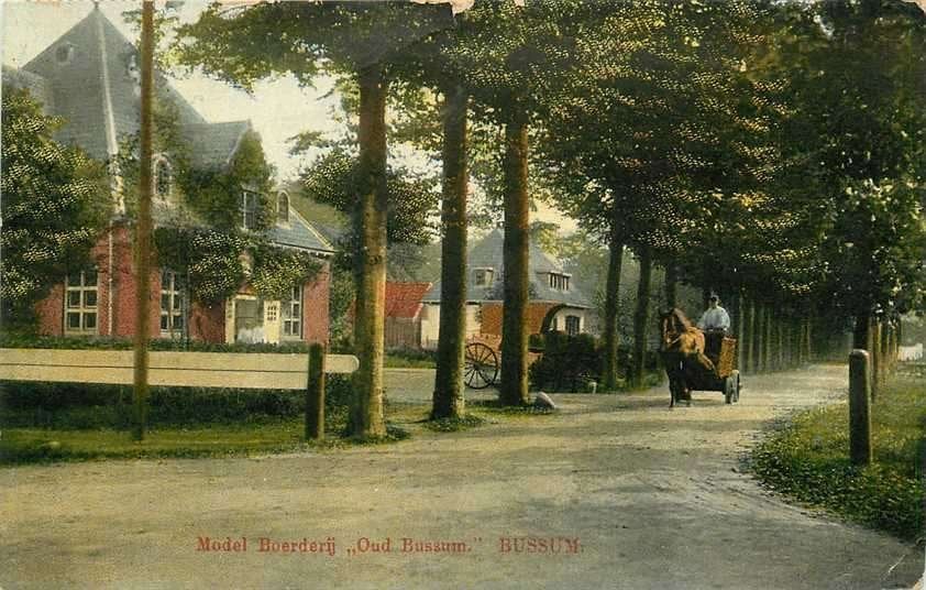 300-408-041 Bussum Boerderij Oud Bussum, Verzenden, Voor 1920, Noord-Holland