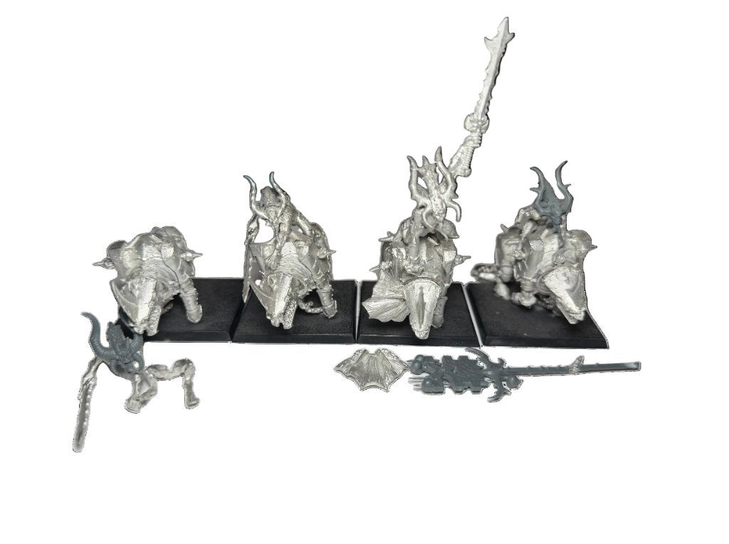 Warhammer Fantasy Chaos Khorne Bloodcrushers and Herald, ., Warhammer, Ophalen of Verzenden, Zo goed als nieuw