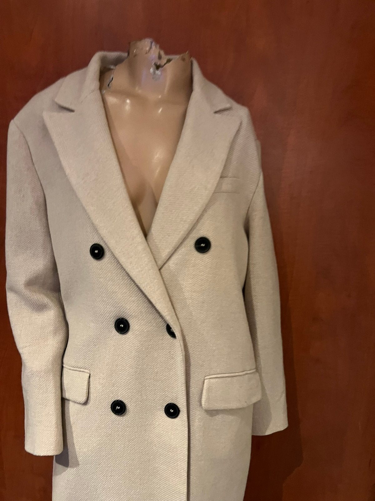 ZARA jas maat L met wol zgan, F, F, R, Maat 42/44 (L)