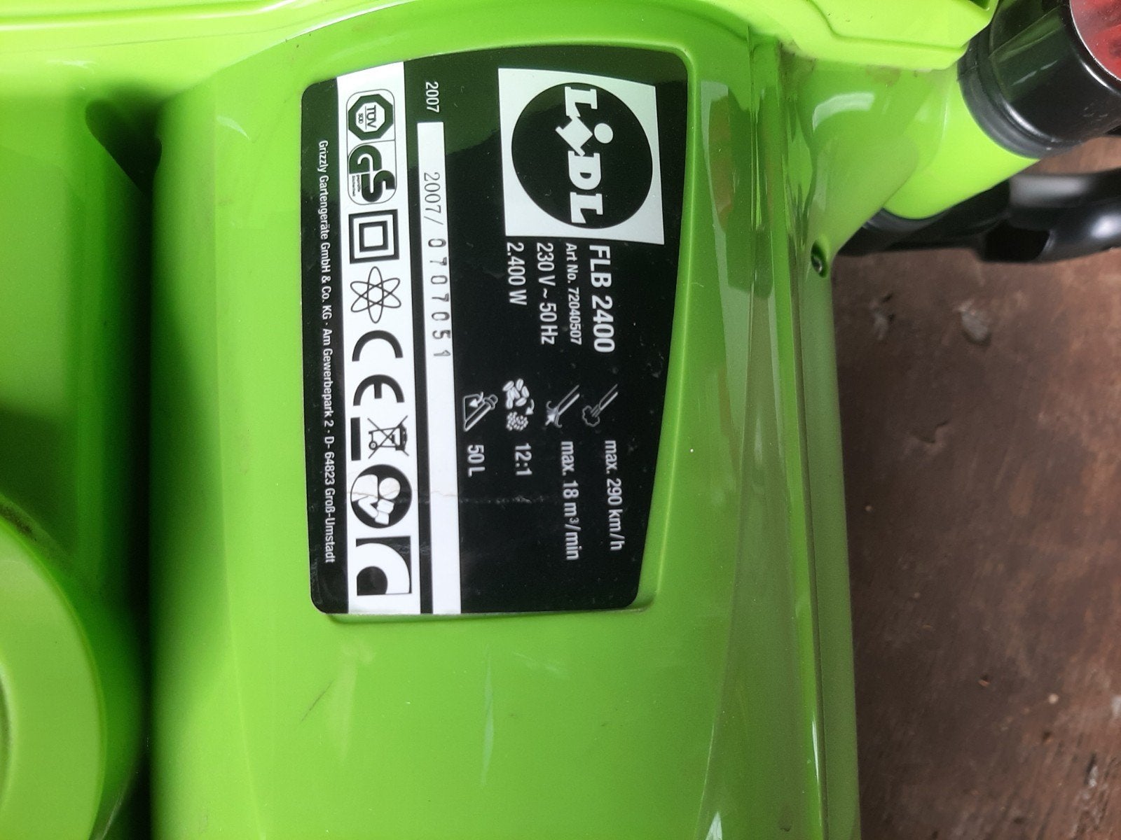 Bladblazer, Tuin en Terras, Ophalen, Gebruikt, Elektrisch
