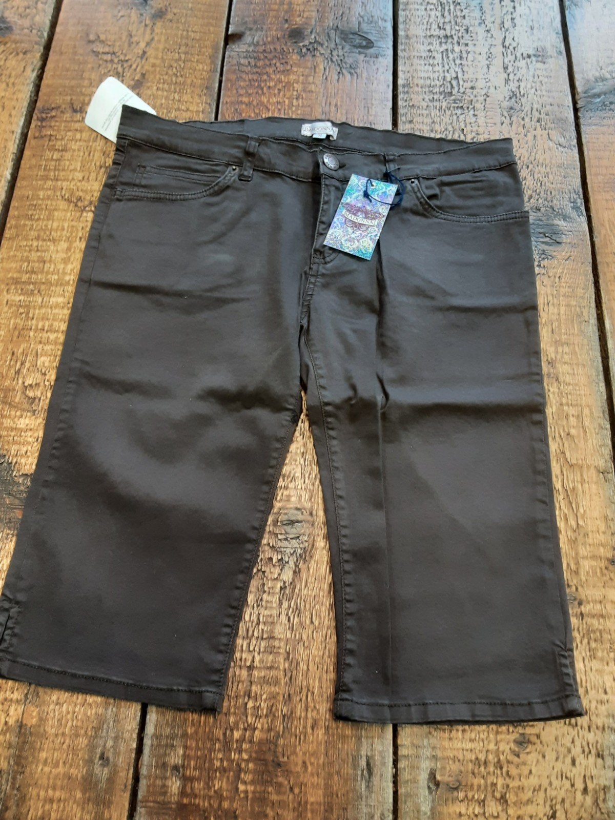 Madonna Driekwart Broek - Bruin maat W27, W28 en W30 NIEUW, Maat 38/40 (M), Bruin, Nieuw, Ophalen of Verzenden