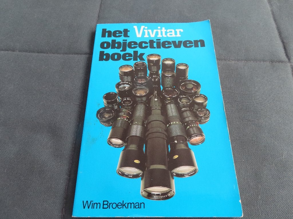 Vivitar Opjectieven  lenzen boek, Ophalen of Verzenden, Zo goed als nieuw, Fotograferen en Filmen