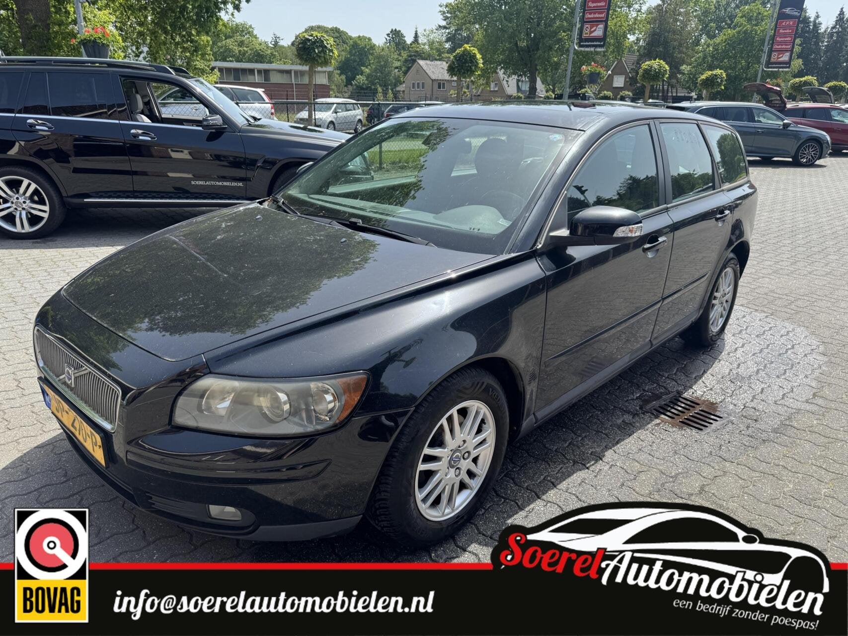 Volvo V50 1.8, Auto's, Voorwielaandrijving, 125 pk, 4 cilinders, Met garantie (alle)