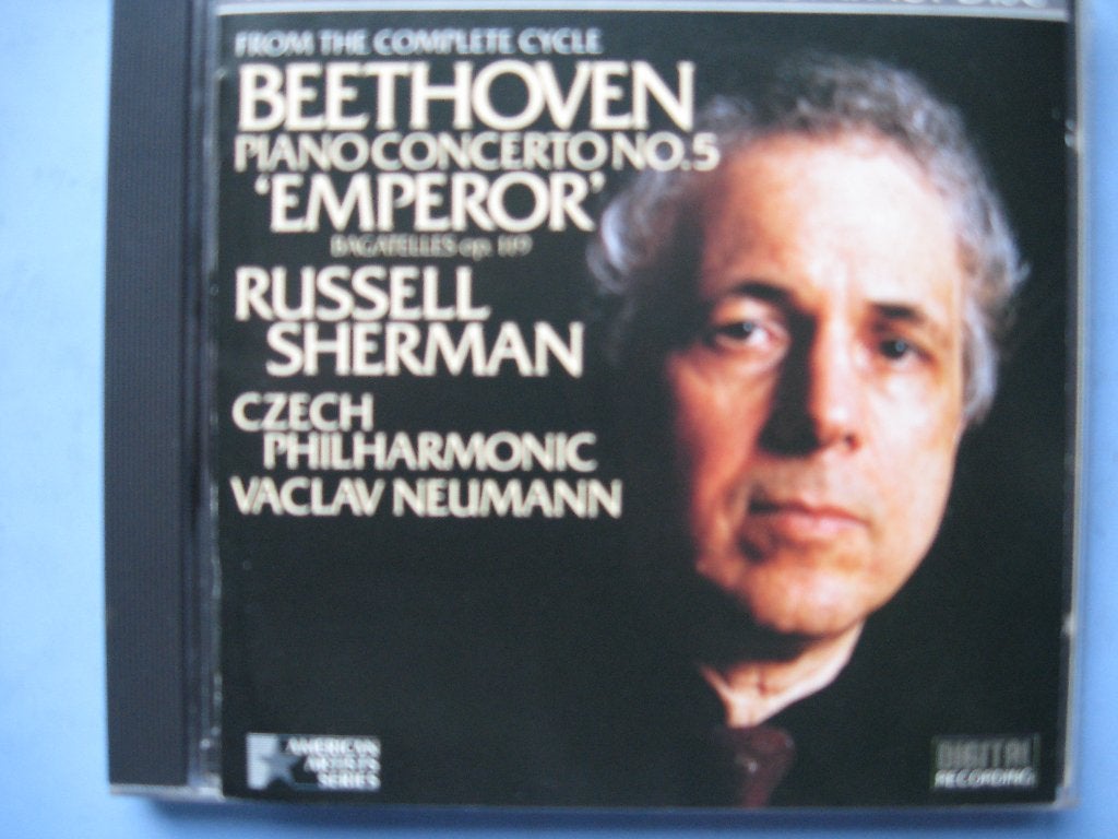 Beethoven, pianoconcerten 1 - 5, Russel-Sherman, Ophalen of Verzenden, Zo goed als nieuw, Romantiek, Orkest of Ballet