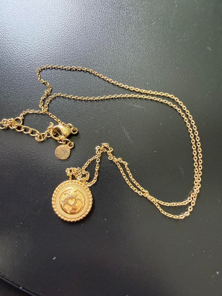 Ketting, Ophalen of Verzenden, Zo goed als nieuw, Zilver, Overige materialen