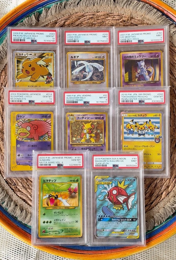 Pokemon PSA Collection, Ophalen of Verzenden, Nieuw, Meerdere kaarten, Foil