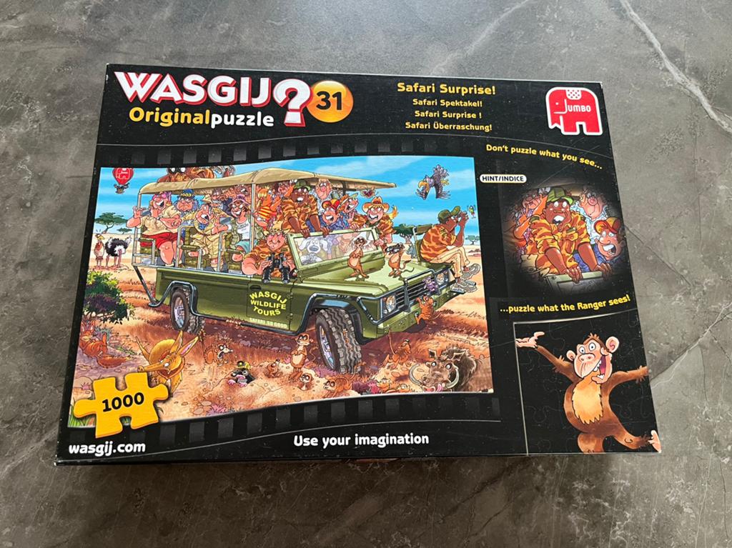 Wasgij puzzel 1000 stukjes, Hobby en Vrije tijd, Denksport en Puzzels, Ophalen of Verzenden, 500 t/m 1500 stukjes, Zo goed als nieuw