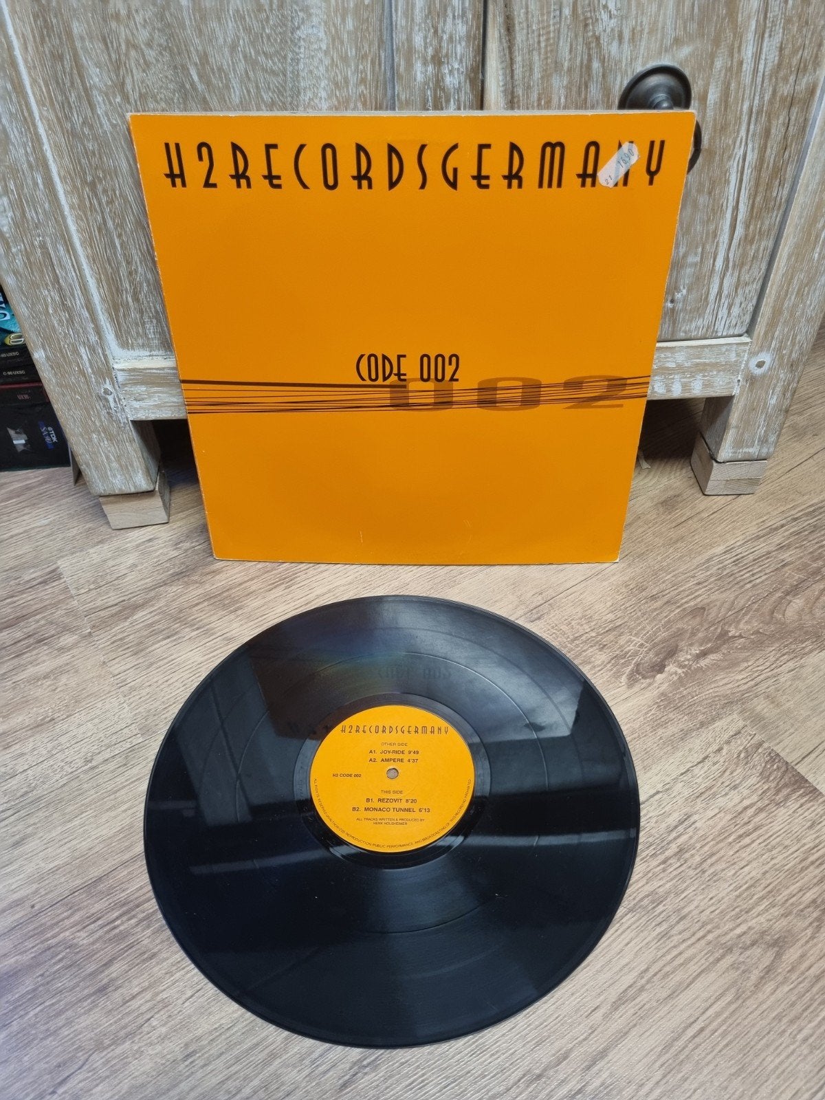 12"Henk Holsheimer ‎– Code 002, Cd's en Dvd's, Vinyl | Dance en House, Ophalen of Verzenden, Gebruikt, Overige formaten, Disco