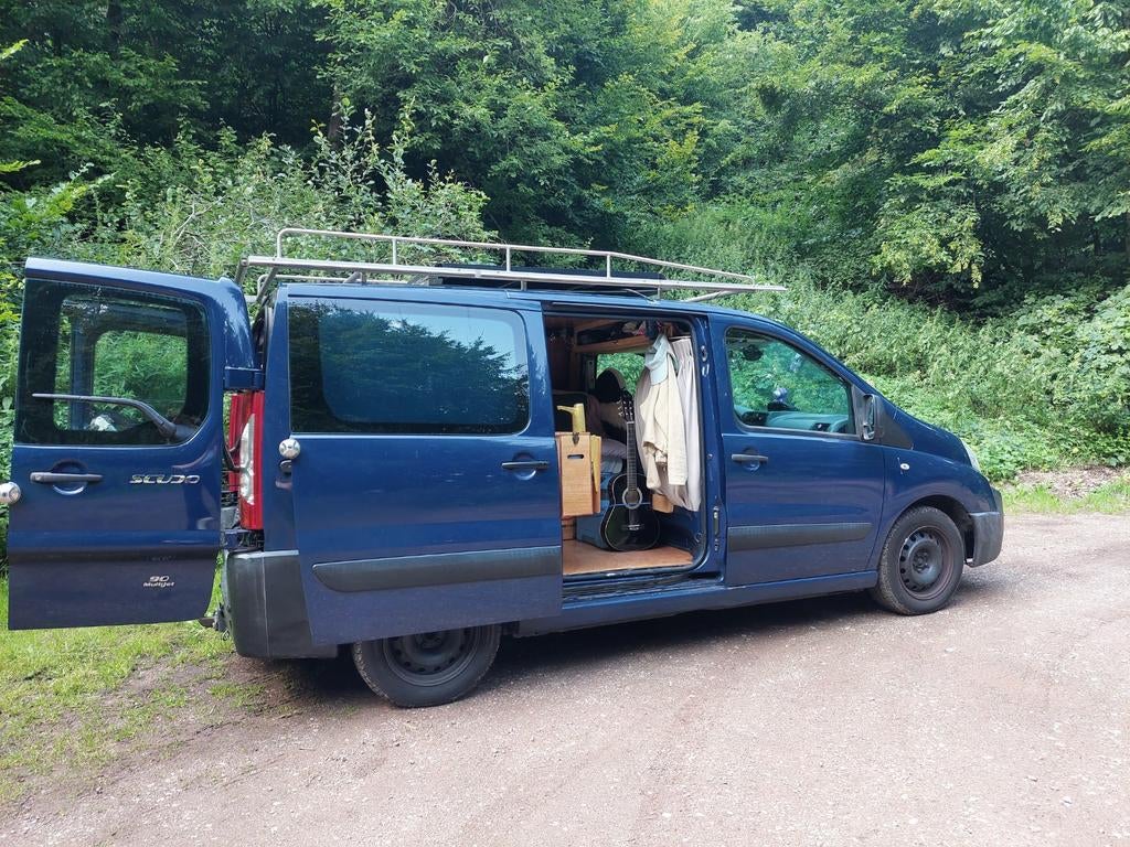 Fiat Scudo 1.6 MJ 90 1000 K H1 2008, Auto's, 4 cilinders, Origineel Nederlands, 1560 cc, 1672 kg