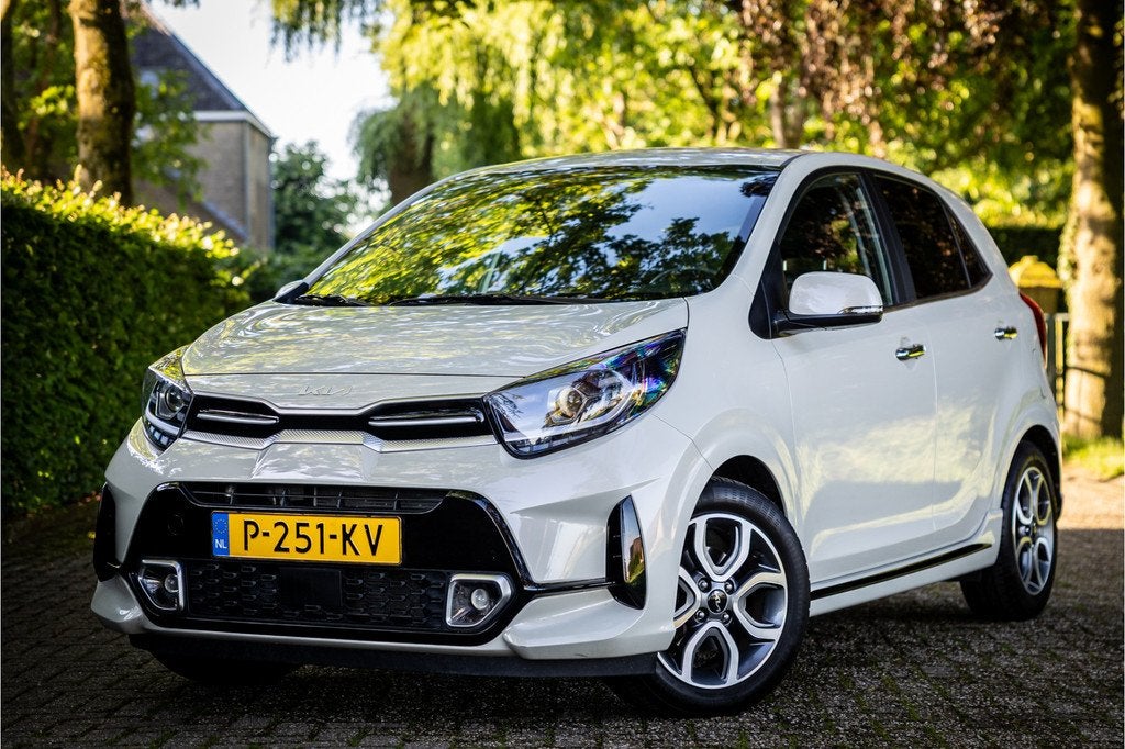 Kia Picanto 1.0 DPi GT-Line Camera Trekhaak Keyless Carplay, Auto's, Voorwielaandrijving, Gebruikt, 4 stoelen, 23 km/l
