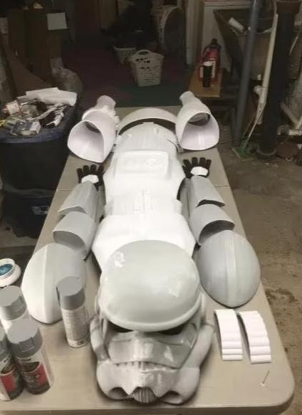 Full Scale Stormtrooper Cosplay, Ophalen of Verzenden, Nieuw, Replica