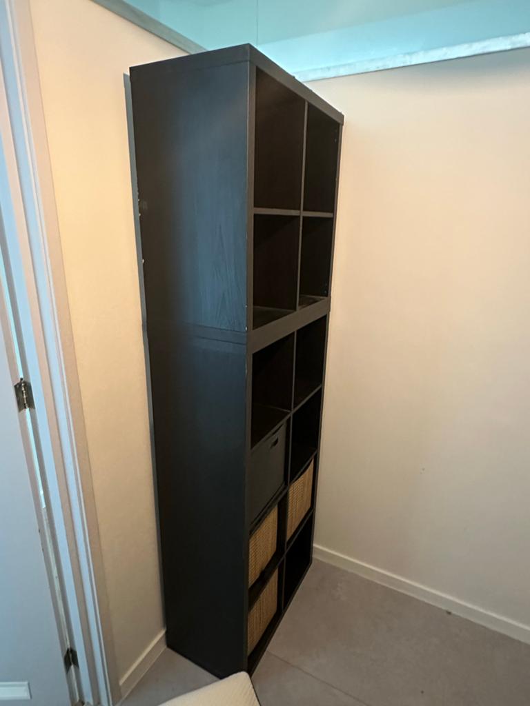 IKEA Vakkenkasten (twee op elkaar), Met plank(en), Gebruikt, 200 cm of meer, 25 tot 50 cm
