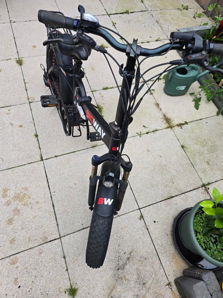 Defect elektrische Fatbike, Metaal of Aluminium, Ophalen of Verzenden, Zo goed als nieuw, Modern