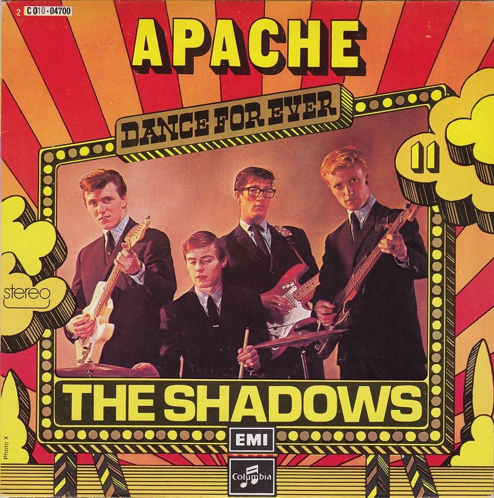 The Shadows - Apache / Guitar Tango 7", Cd's en Dvd's, Vinyl Singles, 7 inch, Single, Ophalen of Verzenden, Zo goed als nieuw