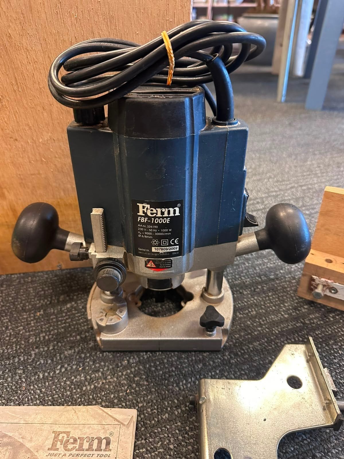 FERM FBF-1000E bovenvrees met toebehoren, Doe-het-zelf en Verbouw, Ophalen, Nvt, Nvt, Nvt