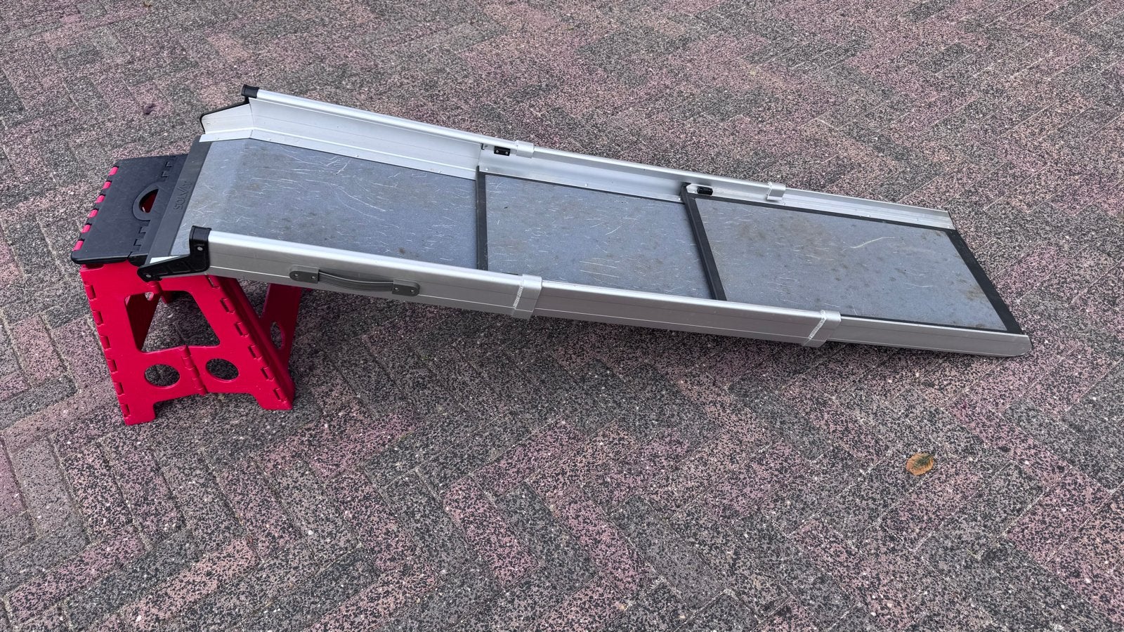 Inklapbare Loopplank hond Solvit, Overige merken, Ophalen, Gebruikt, Hondenloopplank