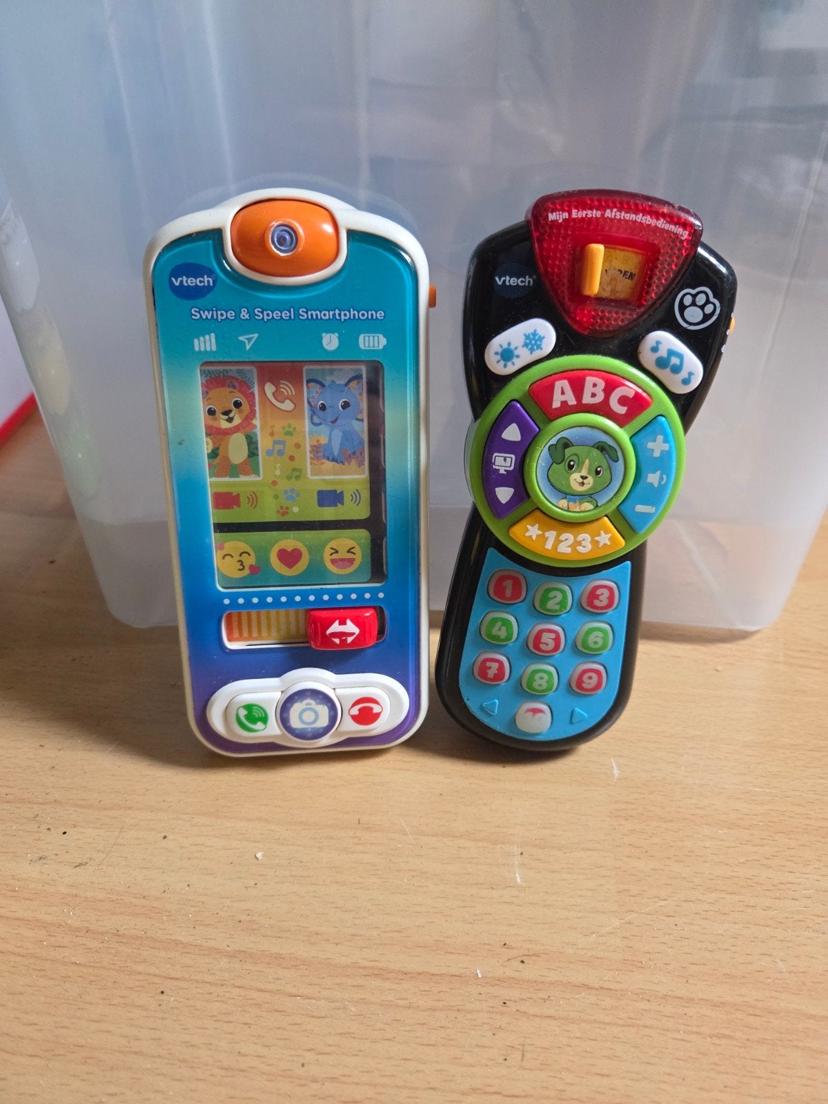 VTech Telefoon en Afstandsbediening Speelgoedset, Kinderen en Baby's, Ophalen of Verzenden, Gebruikt, Overige typen, Met licht