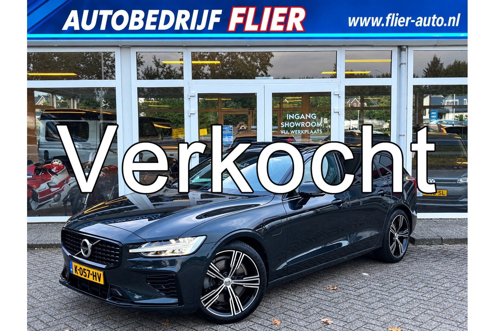 Volvo V60 2.0 T6 340PK Twin Engine AWD R-Design ---VERKOCHT-, Auto's, Automaat, Dealer onderhouden, Gebruikt, Vierwielaandrijving