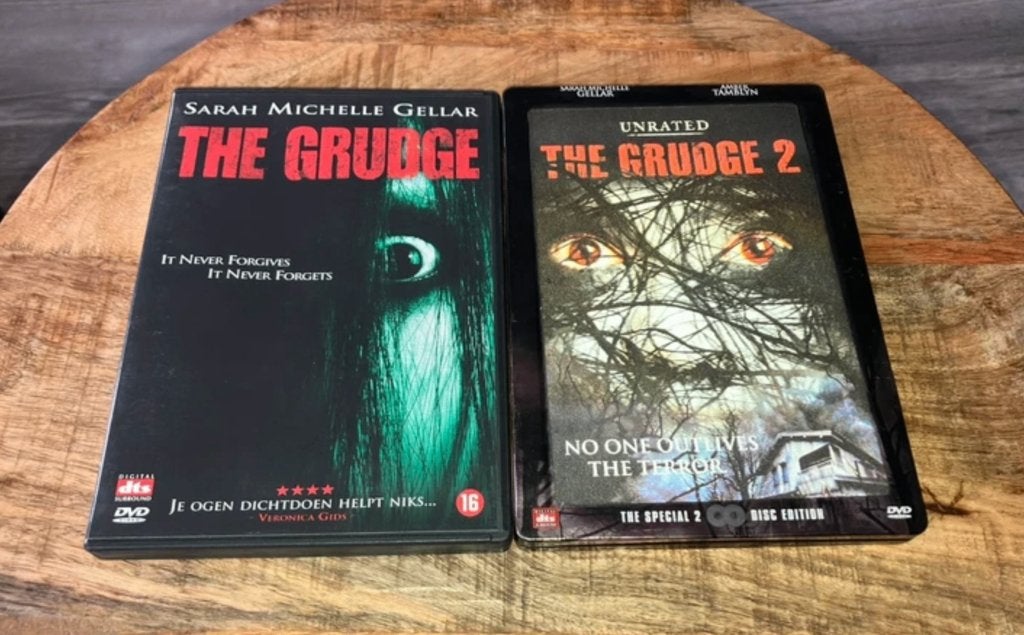 The Grudge dvd + The Grudge 2 Steelbook dvd, Cd's en Dvd's, Vanaf 16 jaar, Ophalen of Verzenden, Zo goed als nieuw, Overige genres