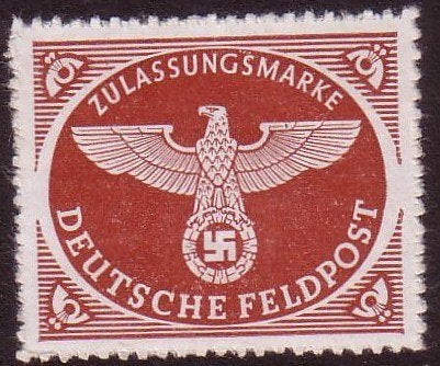Duitse Feldpost Zegel uit 1942 (DR FP 2) - 01, Verzenden, Landmacht, Duitsland