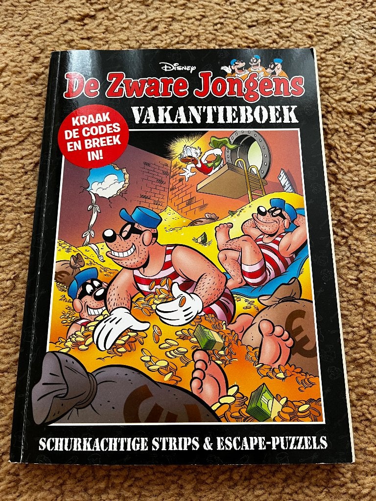 Vakantieboek, Eén stripboek, Ophalen of Verzenden, Zo goed als nieuw