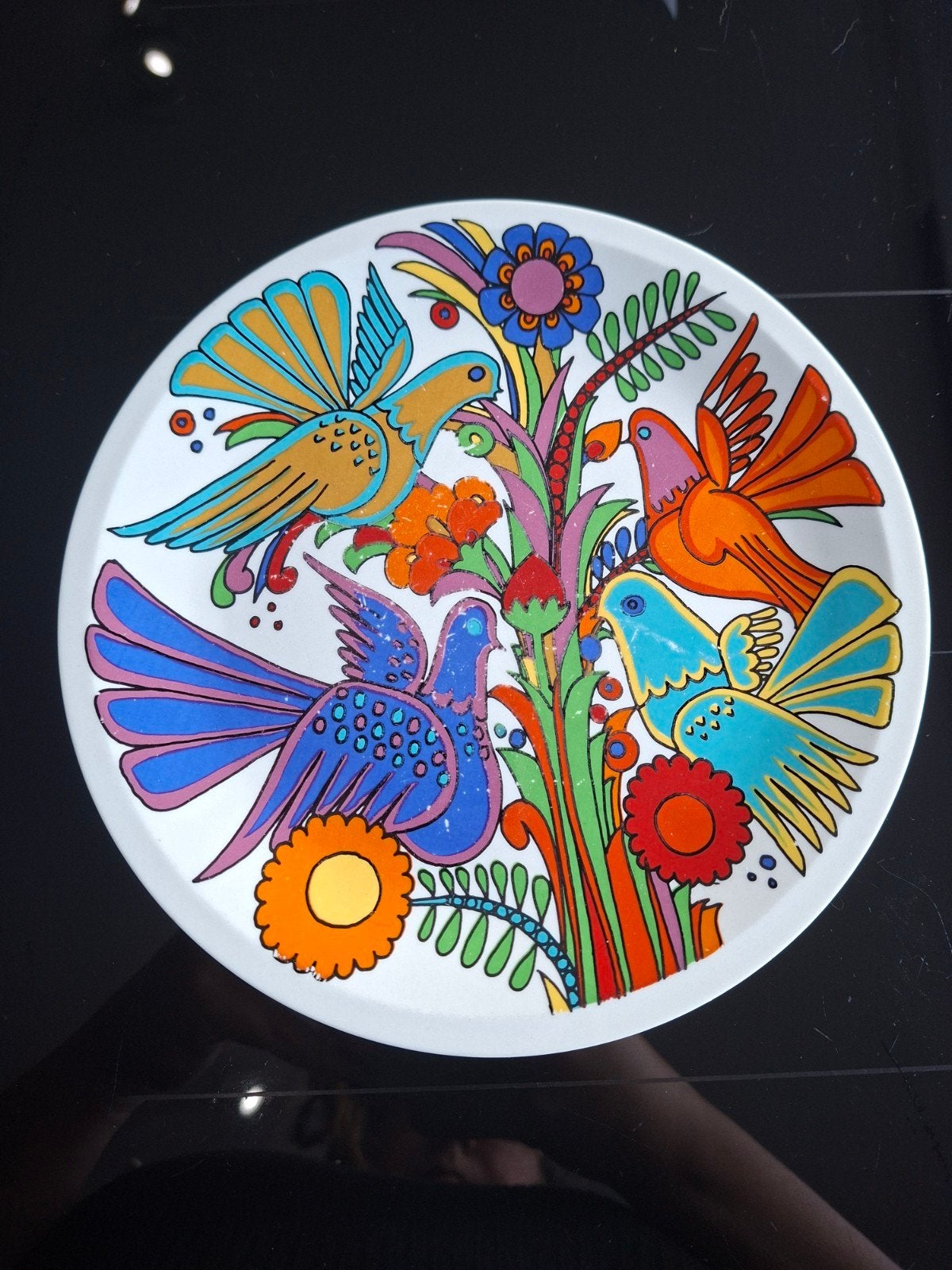 Villeroy & Boch Acapulco bord porselein, met gebruiksporen, Ophalen of Verzenden