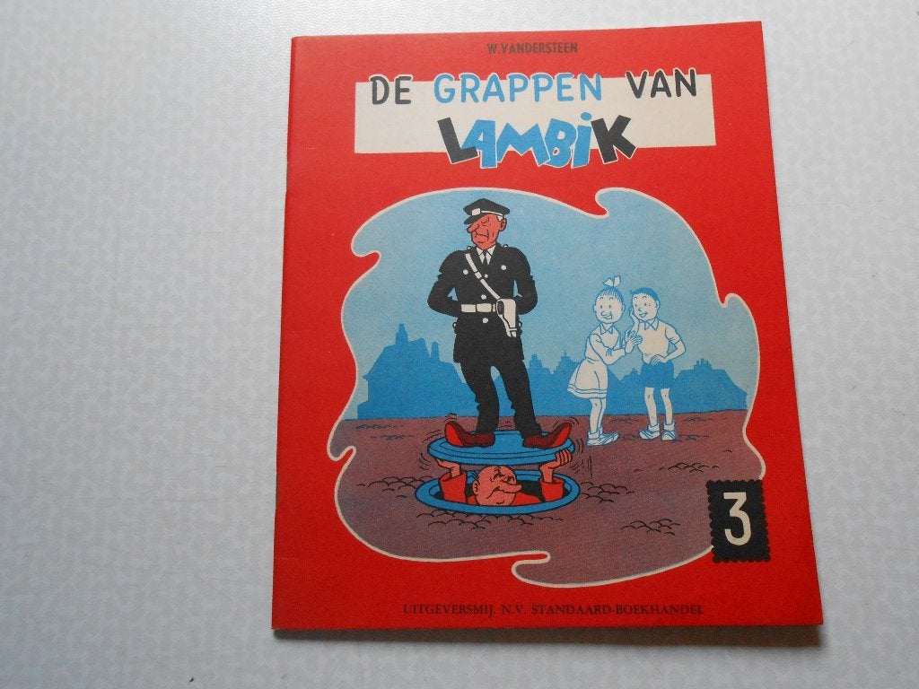 De grappen van Lambik 3 1957 1ste druk., Boeken, Stripboeken, Willy Vandersteen, Eén stripboek, Nieuw, Ophalen of Verzenden