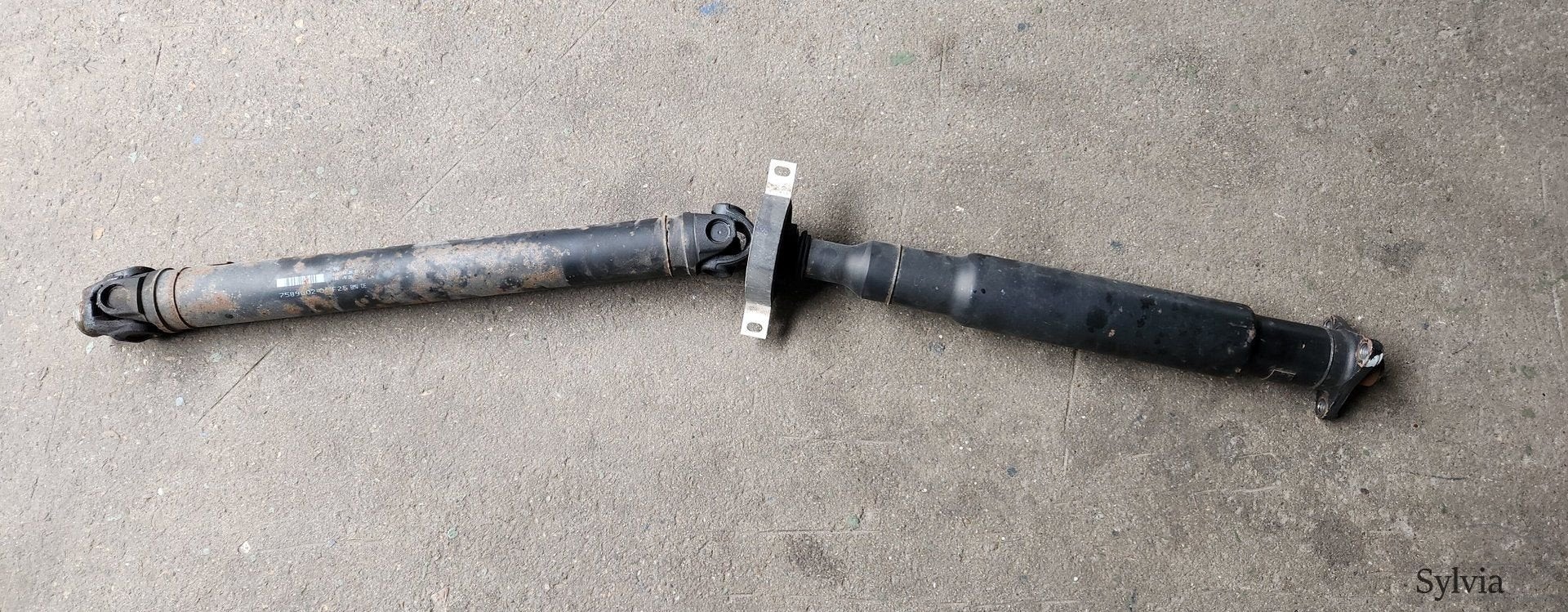Cardanas achter BMW X3 F25 X4 F26 7589802, Gebruikt, -, -, Ophalen of Verzenden