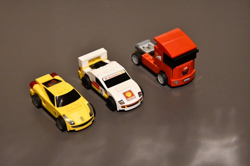 Lego Shell Auto's V-Power Ferrari, Compleet, Lego, Zo goed als nieuw, Complete set