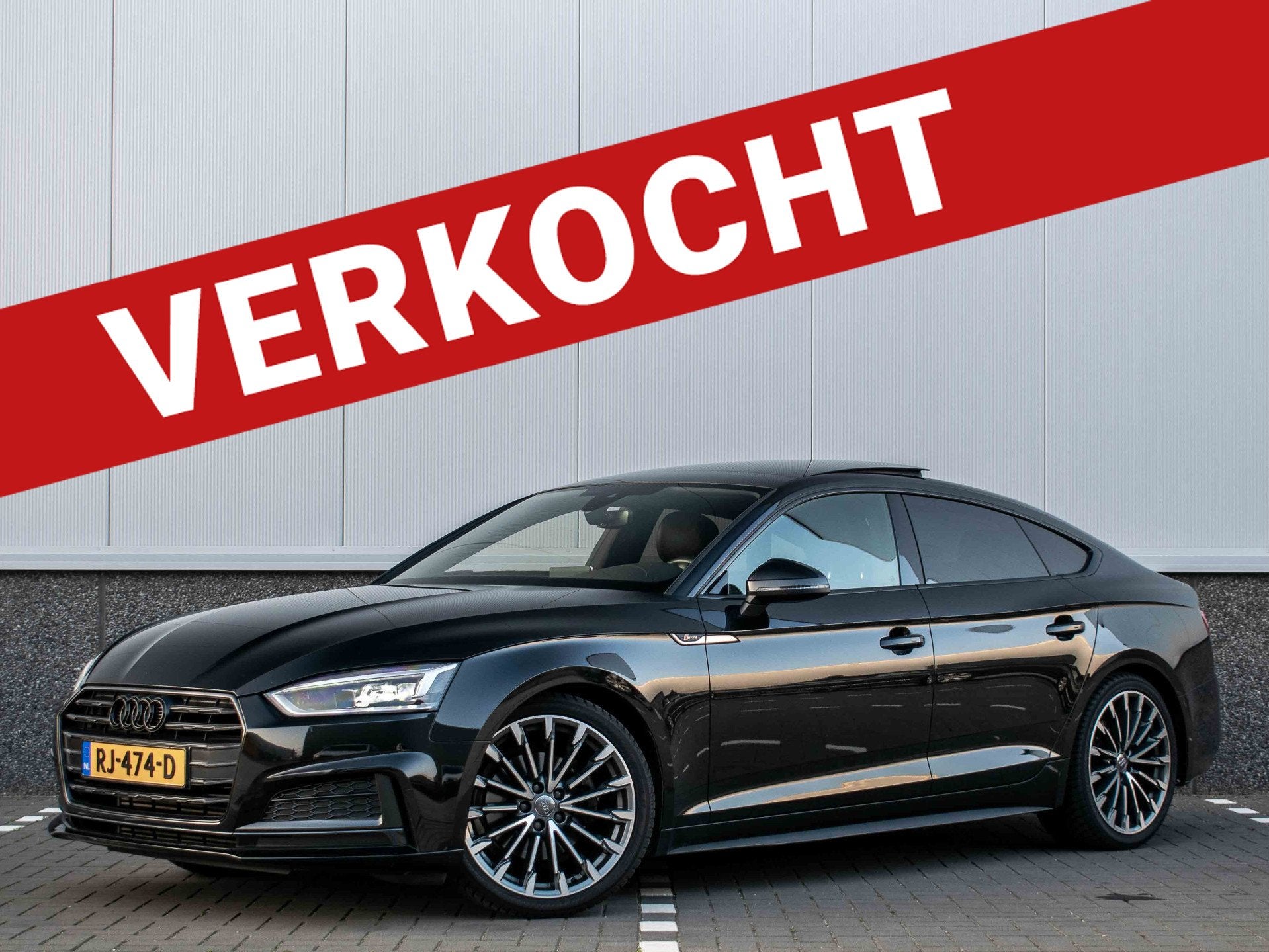 Audi A5 Sportback 2.0 TFSI S-line | Virtual | Trekhaak | Pan, Auto's, Audi, Gebruikt, 1984 cc, Leder en Stof, Zwart