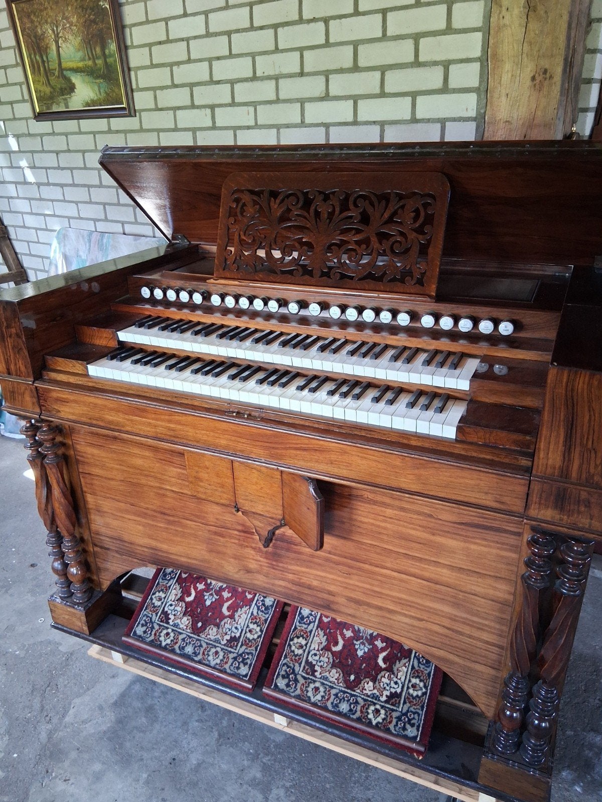 Harmonium Alexandre, Ophalen, 1 klavier, Harmonium