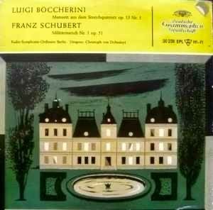 Luigi Boccherini / Franz Schubert - Menuett / Militärmarsch, Cd's en Dvd's, Vinyl | Klassiek, Ophalen of Verzenden, Classicisme