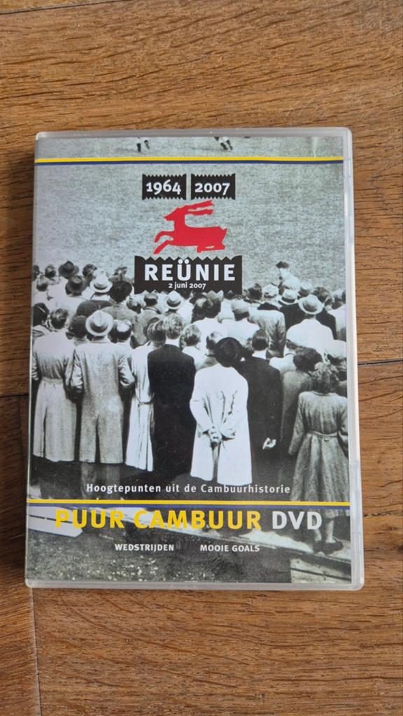 Puur Cambuur - dvd (reünie 1964 - 2007), Cd's en Dvd's, Dvd's | Sport en Fitness, Alle leeftijden, Ophalen of Verzenden, Zo goed als nieuw