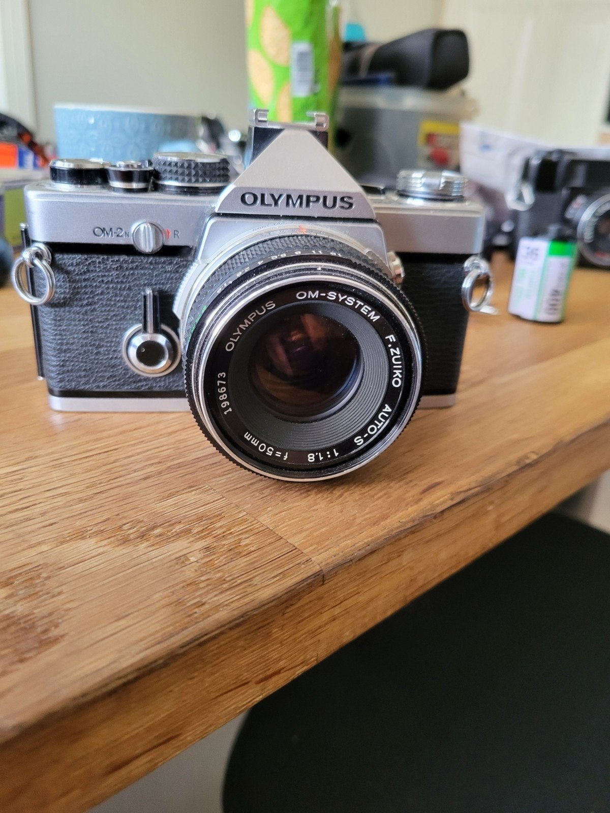 OLYMPUS OM2N, Ophalen of Verzenden, Compact, Olympus